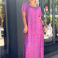 👗2025 Modna sukienka z nadrukiem plus size