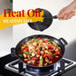 ⌛ LIMITED TIME OFFER! 🍳 Mini Nonstick Iron Pan 3.9"/10cm – Healthy Cast Iron, Uniform Heat & Wooden Handle ✨