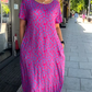 👗2025 Modna sukienka z nadrukiem plus size