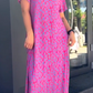 👗2025 Modna sukienka z nadrukiem plus size