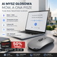 Bezprzewodowa, inteligentna mysz głosowa z technologią AI
