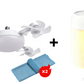 💡 Ciesz się chłodnym komfortem i delikatnym światłem – Nowoczesny wentylator sufitowy LED z pilotem – Za pobraniem 🌀