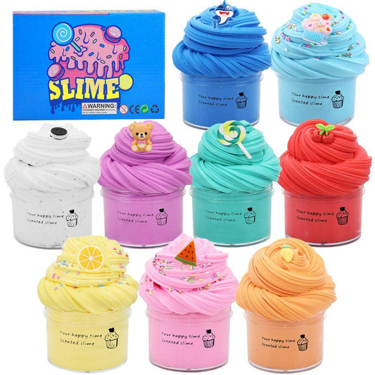 🎁Super gliniany slime DIY Miękka i sprężysta glinka zapachowa Slime Sensory Clay
