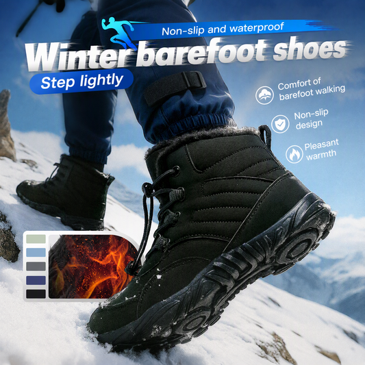 🔥2025 HOT SALE🔥 NON-SLIP & WATERPROOF WINTER BAREFOOT SHOES (UNISEX)