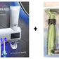 🦷 Sterylizator do szczoteczek do zębów z lampą UV i uchwytem – do montażu na ścianie🚿