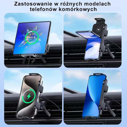 📱🚗Inteligentny uchwyt na telefon komórkowy lub tablet w samochodzie