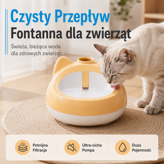 🐾 Automatyczne poidła dla kotów i psów – inteligentny system podawania wody z czujnikiem