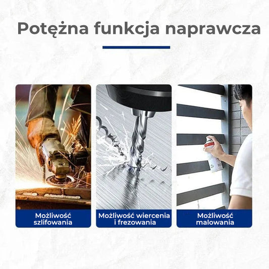 🔥 👨‍🔧Klej do Naprawy Metalu - Szybka i Trwała Naprawa bez Spawania!💪💪