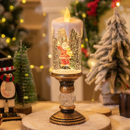 🎅Gorąca promocja 40% zniżki🎅Lampka nocna świeca bożonarodzeniowa🕯️