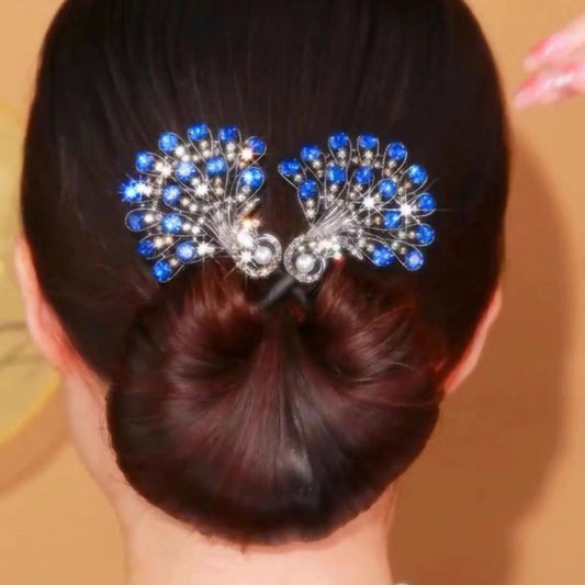 【💞Kup 1 i otrzymaj 1 gratis】🦚Akcesoria do włosów Fashion Retro Peacock💯