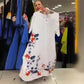 👗Sukienki damskie z nadrukiem na okrągłym dekolcie