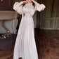 💞✨Elegancka damska sukienka maxi z długim rękawem z lampionem