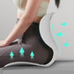 Ergonomiczna poduszka z pianki memory foam do podparcia pleców i odcinka lędźwiowego na krzesło