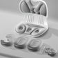 Ergonomiczna poduszka z pianki memory foam do podparcia pleców i odcinka lędźwiowego na krzesło