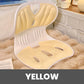 Ergonomiczna poduszka z pianki memory foam do podparcia pleców i odcinka lędźwiowego na krzesło