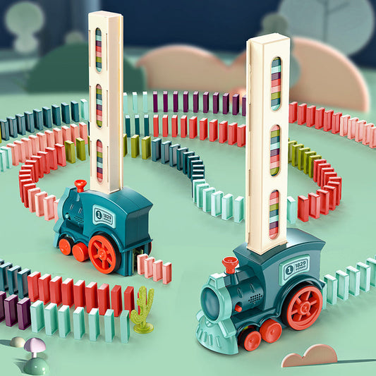 🚂 Automatyczny pociąg domino 🔆