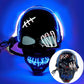 💀🔥 Maska czaszki LED na Halloween –👏Najpopularniejsza w 2025 roku!