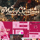 🎄⛄ Świąteczny zestaw kosmetyków do makijażu 💄 — Kompleksowa kolekcja zawierająca paletę 40 cieni do powiek i różne kosmetyki (idealny prezent świąteczny! 🎁)