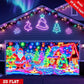 🎄Świąteczny neonowy baner do garażu