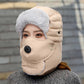 Czapka termiczna z odpinanym maską z zaworem oddechowym