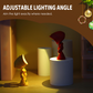 Mini kreatywna lampa stołowa Robot