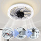 💡 Ciesz się chłodnym komfortem i delikatnym światłem – Lampa z wentylatorem sufitowym 2w1 z pilotem – Za pobraniem 🌀