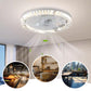 💡 Ciesz się chłodnym komfortem i delikatnym światłem – Lampa z wentylatorem sufitowym 2w1 z pilotem – Za pobraniem 🌀