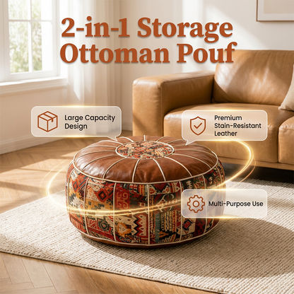 🪑 Pufa 2w1 ze schowkiem – 50% ZNIŻKI! OFERTA LIMITOWANA!🛋️ Stylowe siedzisko i ukryty schowek w jednym – idealne do salonu, sypialni i przedpokoju.✨ Boho design, wygodne i praktyczne. Oszczędza miejsce i dodaje charakteru! 🏠