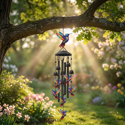 🕊️Vintage metalowe pamiątkowe dzwonki wietrzne do ogrodu 🔔🌿