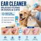 🐶🐱 Płyn do czyszczenia uszu dla psów i kotów – 50% ZNIŻKI! KUP 2 → 1 GRATIS! OFERTA LIMITOWANA!✨Skutecznie usuwa zanieczyszczenia, woskowinę i łagodzi świąd – delikatna formuła bezpieczna dla zwierząt. 🧴