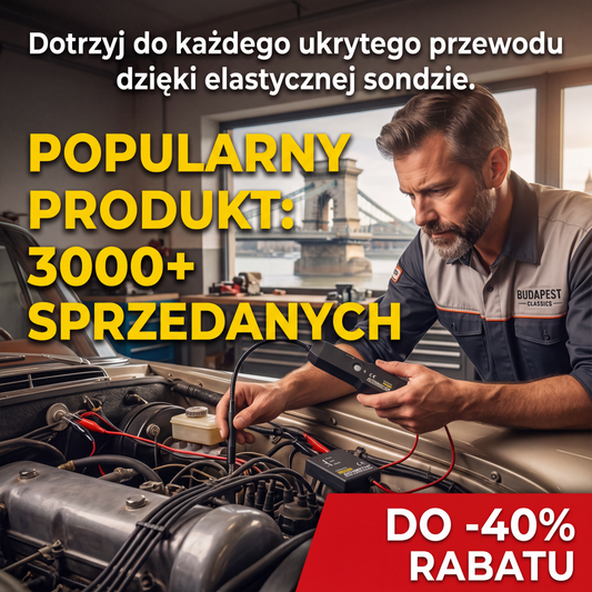 🚗 Nowy tester instalacji elektrycznej pojazdów EM415PRO z 2026 r. | Szybka diagnostyka, łatwa obsługa i sygnalizacja LED