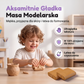 🎨 Elektryczna kołowrotka do lepienia dla dzieci oraz zestaw do samodzielnego tworzenia z gliny — toczenie, modelowanie, tworzenie