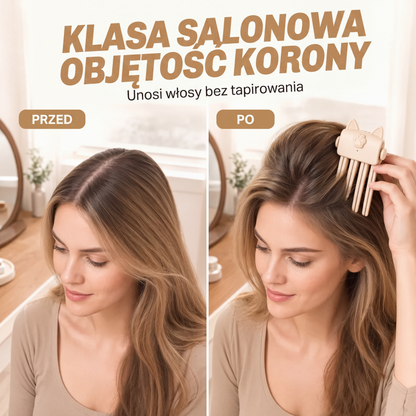 💇Cudowne urządzenie do bezprzewodowego ładowania i podgrzewania, nadające objętość u nasady włosów