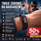 ⌚ Opaska aktywności SmartSense – mierzy temperaturę. Wodoszczelna do 50 m – idealna do treningów i codziennego użytku! 💪🔥