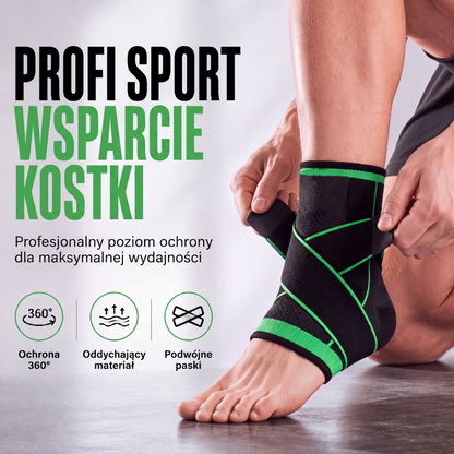 🏃 Elastyczne, regulowane podpory na kostki