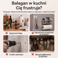 Magnetyczny stojak organizerowy na lodówkę