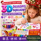 🖊️ Długopis magiczny – rysowanie 3D jednym pociągnięciem! Zestaw długopisów DIY do rysowania bąbelkowego popcornu – płatność przy odbiorze ✨