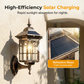 Motion Sensor Solar Wall Light