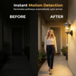 Motion Sensor Solar Wall Light