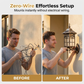 Motion Sensor Solar Wall Light
