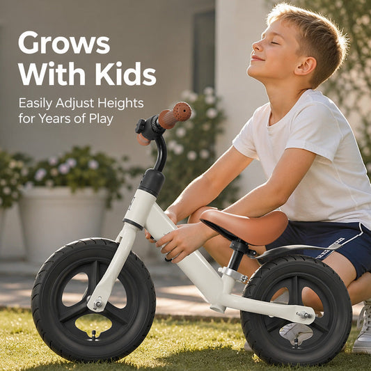 10 Inch Kids Balance Bike Carbon Steel No Pedal Glider for Toddlers