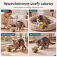 🐈 Pluszowa, odporna na ugryzienia piszcząca zabawka dla zwierząt