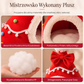🎄🐾 Półzamknięta świąteczna budka dla zwierząt: przytulna świąteczna kryjówka, zapewniająca poczucie bezpieczeństwa