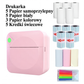 Mini przenośna drukarka termiczna Bluetooth