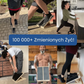 Regulowana drewniana deska pochyła do rozciągania łydek