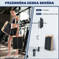 Regulowana drewniana deska pochyła do rozciągania łydek