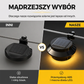 Zewnętrzne wodoodporne słoneczne lampy LED do rynien i ścian