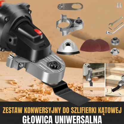 🛠️ Zestaw konwertera do szlifierki kątowej z przegubem uniwersalnym
