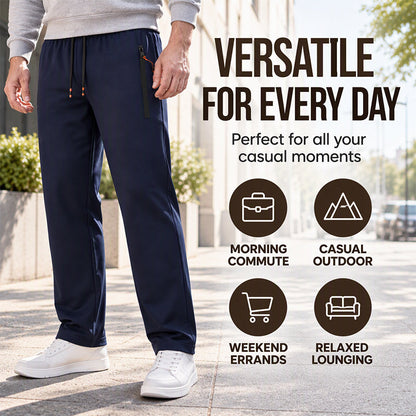 🏃 Warm Stretch Comfort, Free Movement | Men's Winter Comfortable Thermal Sweatpants